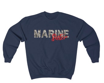 marine sister sweatshirt