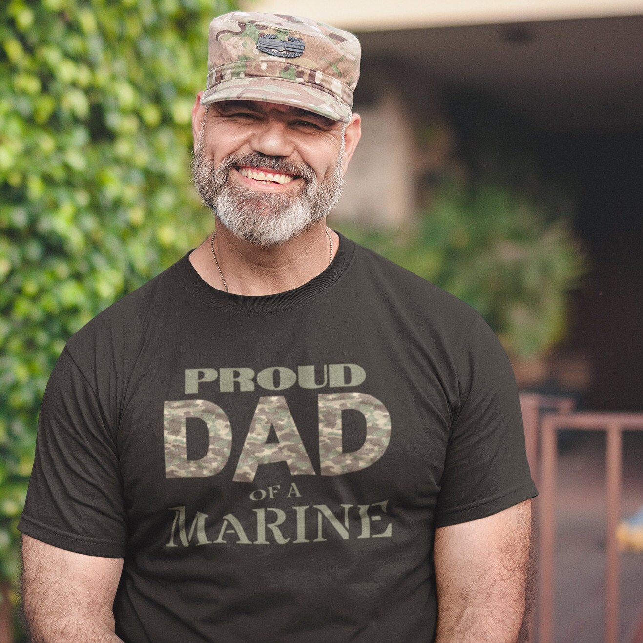 Proud Dad of a Marine Unisex T-shirt Marine Corps Father | Etsy