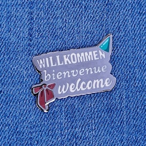 Willkommen - Cabaret Pin