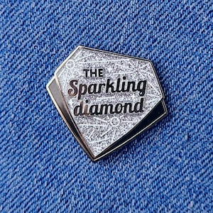 Sprankelende diamant - Moulin Rouge de muziekpin