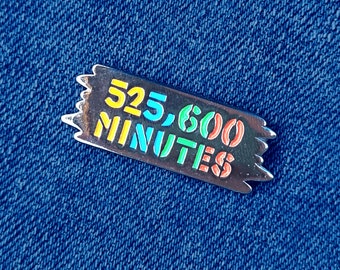 525,600 Minutes - Rent Pin