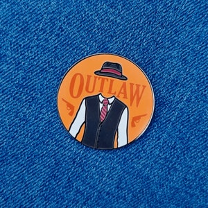 Outlaw - Bonnie & Clyde Pin