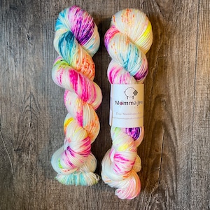 PRE ORDER “Frankly Lisa”, hand dyed fingering/sock weight yarn