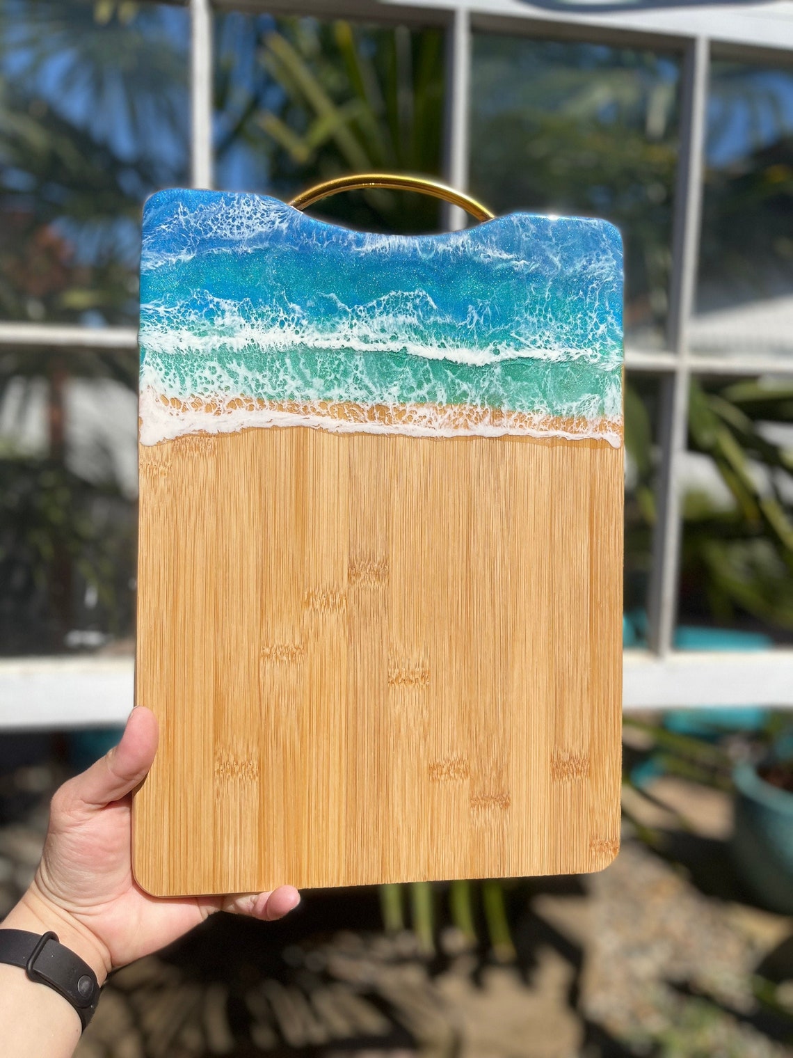 Resin Art Cutting Board Display Board Charcuterie Board Etsy