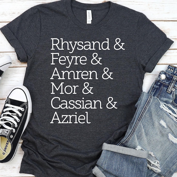 Night Court Squad T-Shirt: A Court of Thorns and Roses Tee