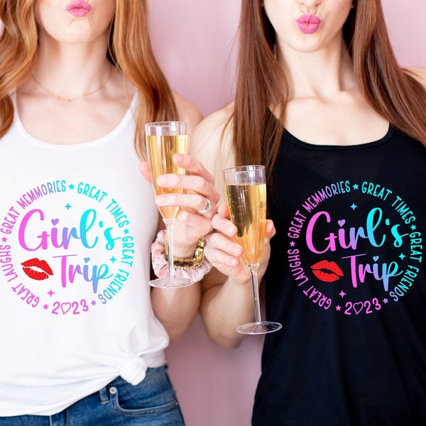 Girls Trip 2024 Tank Top, Girls Trip Shirt, Best Friends Tank, Besties Shirts, Girls Weekend Trip, Girls Vacation Shirt, Vacay Mode Shirt