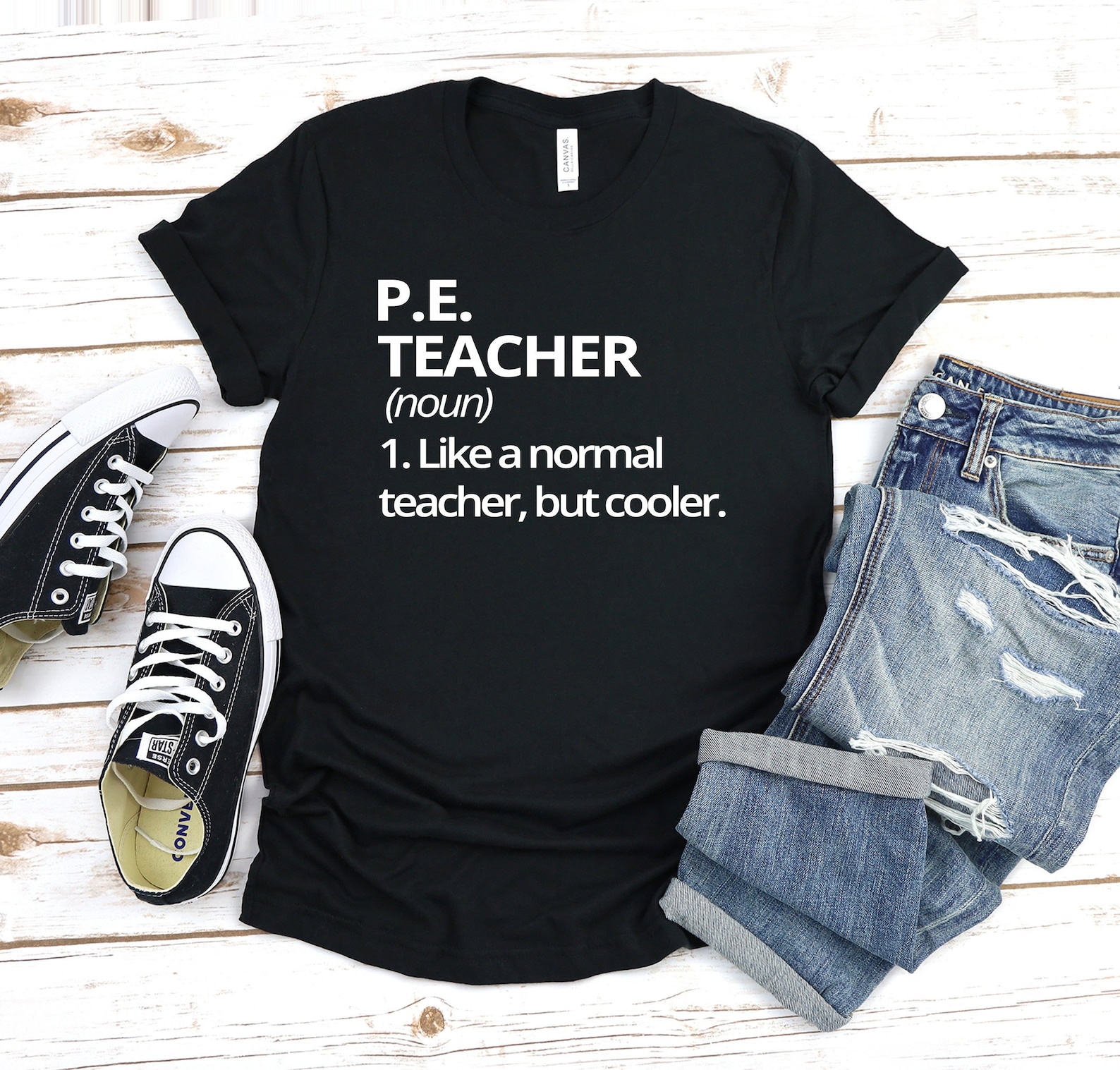 PE Teacher Definition Shirtpe Teacher Shirtpe Teacher Etsy