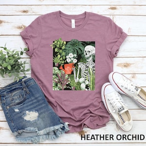Skeleton Plant Shirt, You Make Me Feel Alive Shirt, Botanical Shirt, Skeleton Gift Shirt, Plant Lover Tee, Gift For Planter, Funny Plant Tee