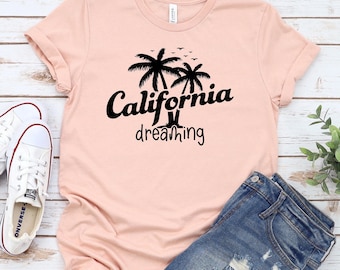 California Dreaming Tee: Cali Travel Shirt