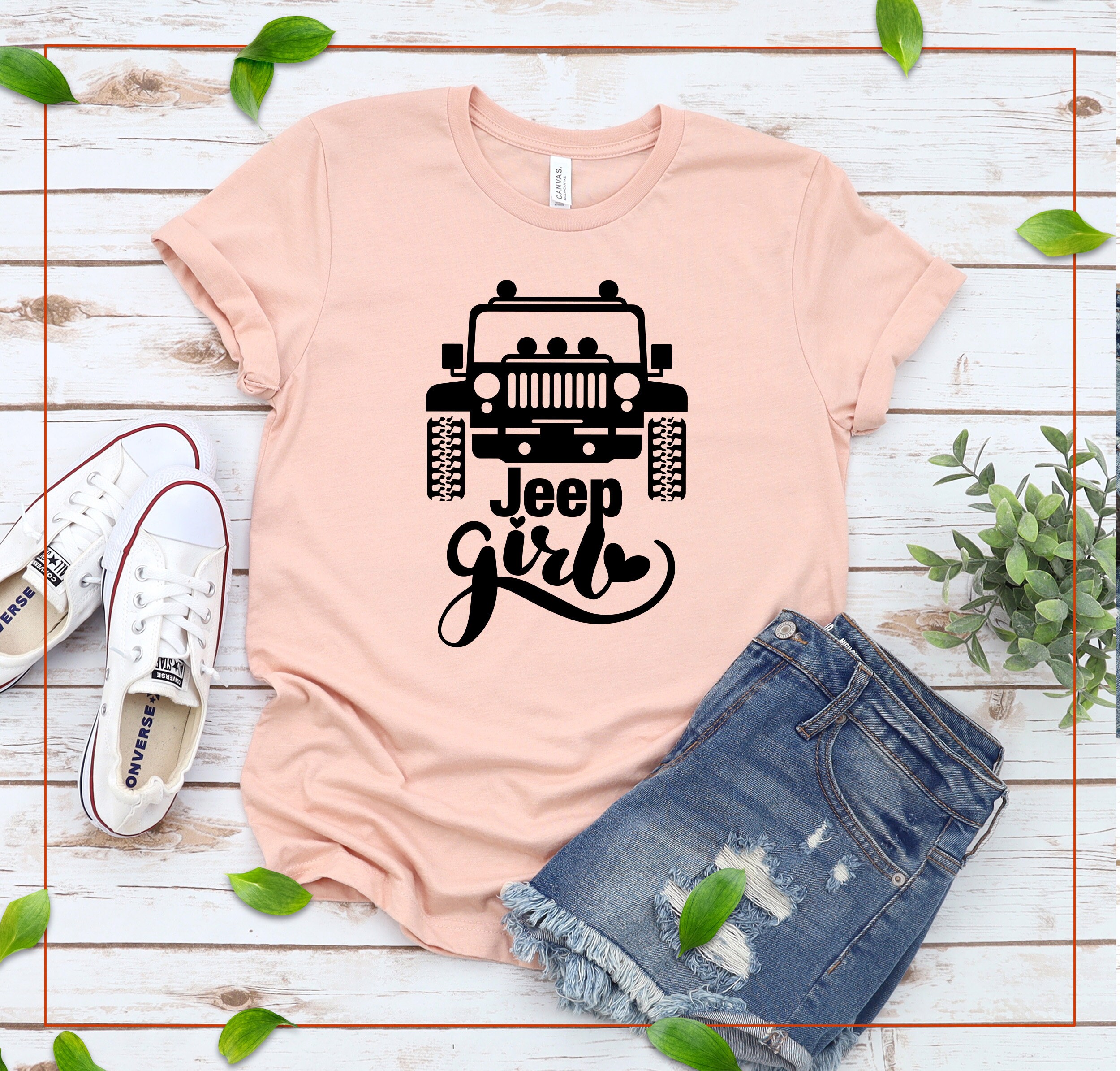 Jeep Girl T shirtJeep Girl TeesVacation T shirtJeep Lover Etsy