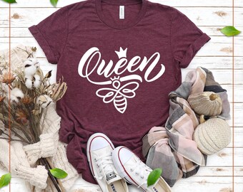 Queen Bee T-Shirt: Save The Bees Graphic Tee