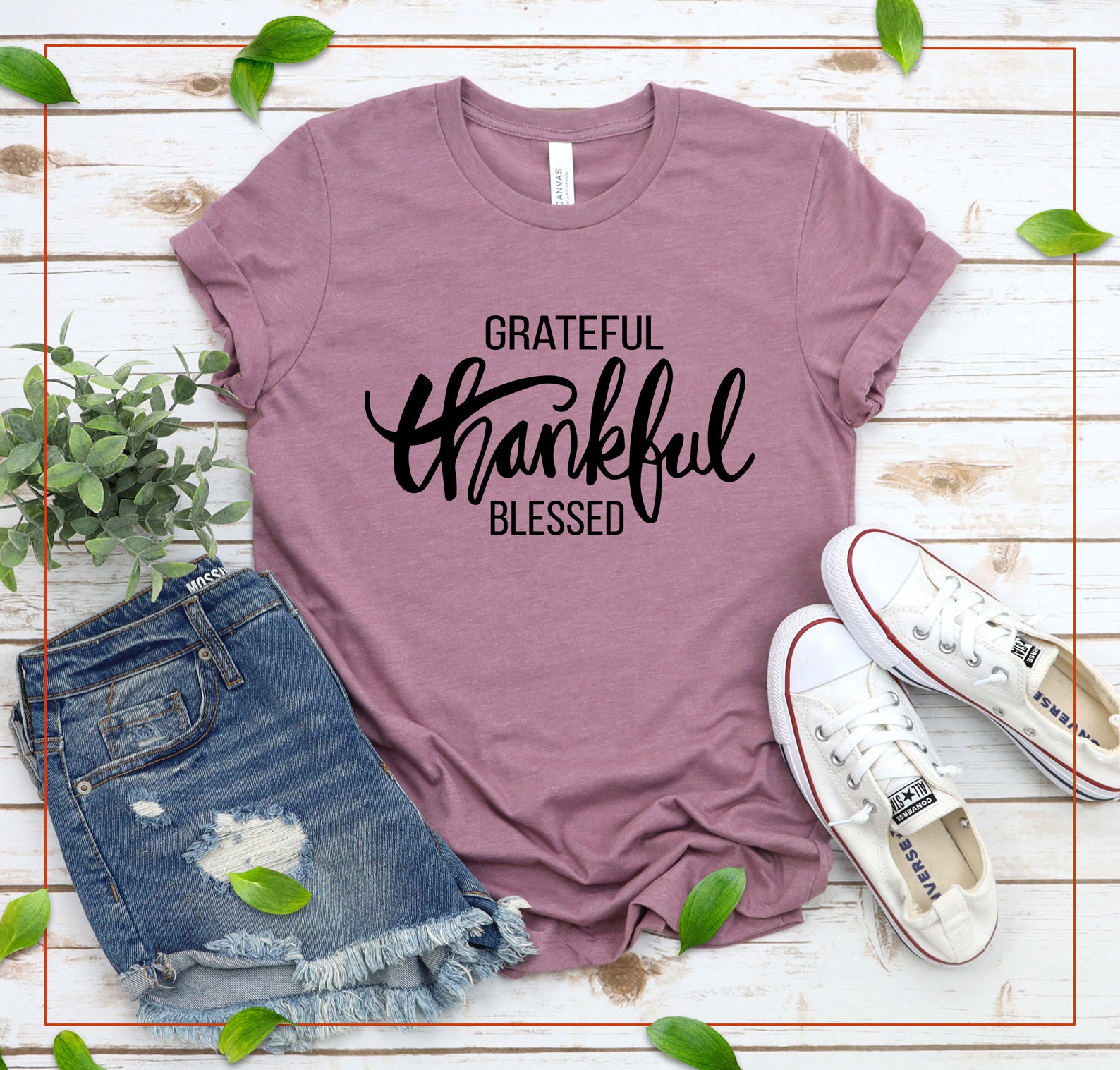 Thankful Shirtthanksgiving Shirtthankful Greatful Blessed - Etsy
