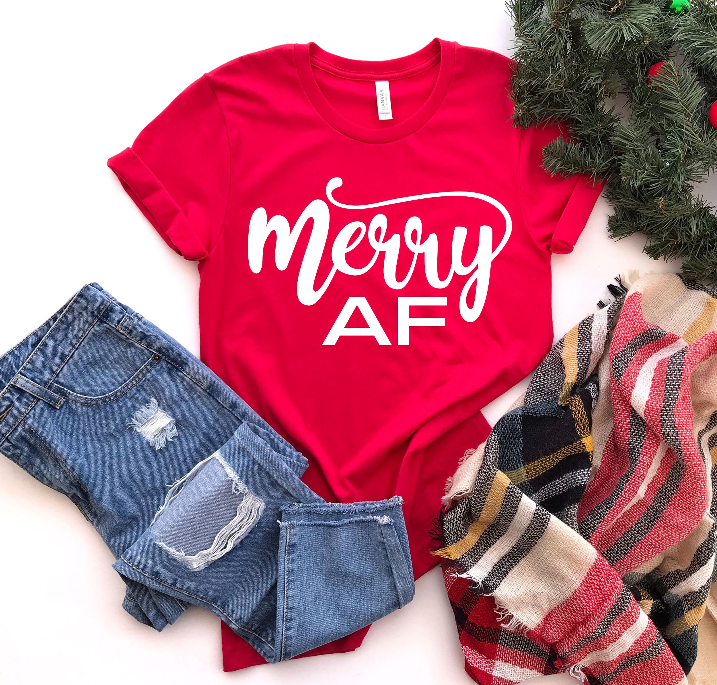 christmas t shirts etsy