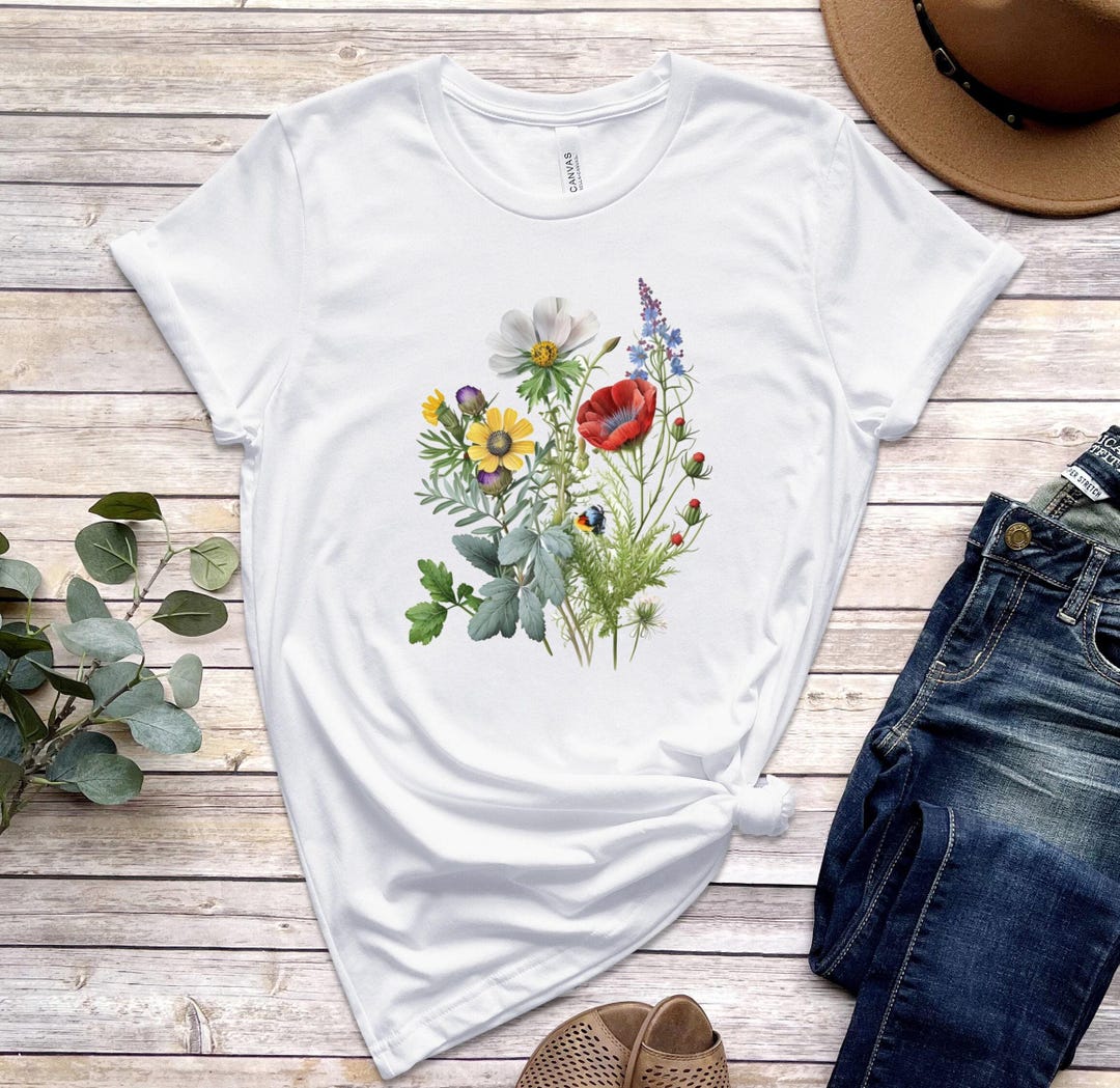 Wild Bloom Printed Shirt Dress
