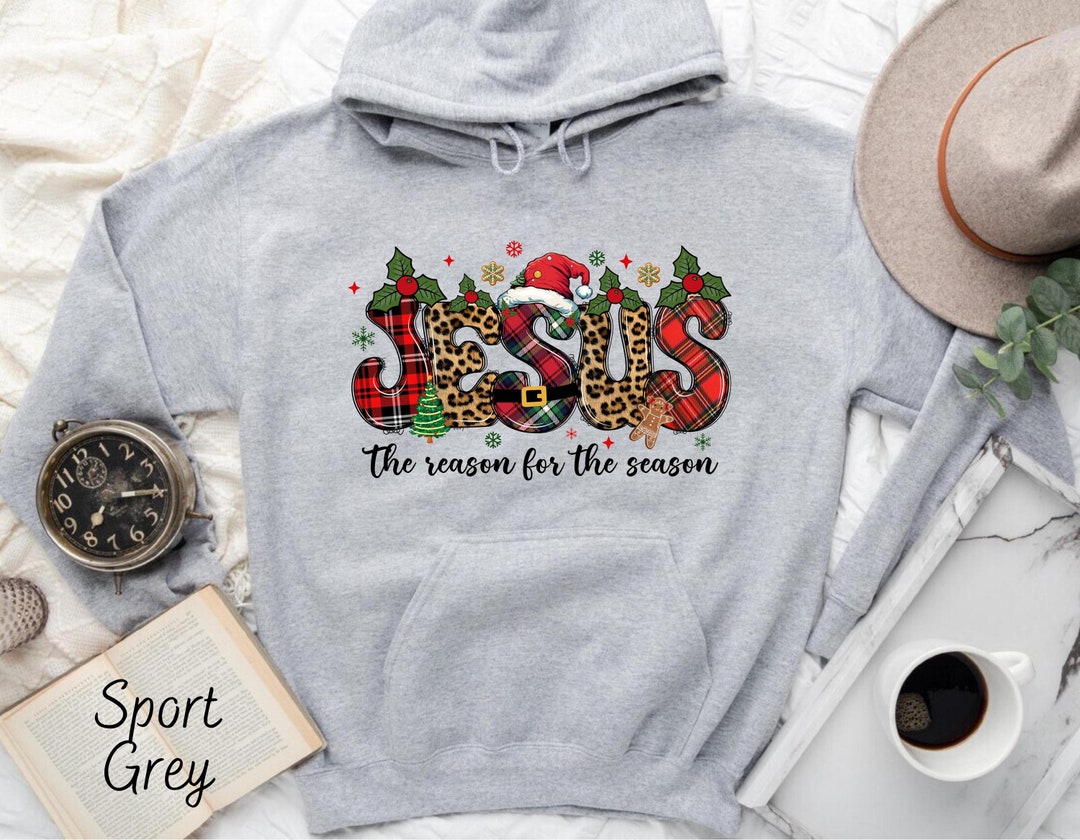 reason for the season sweatshirt | red main image 1