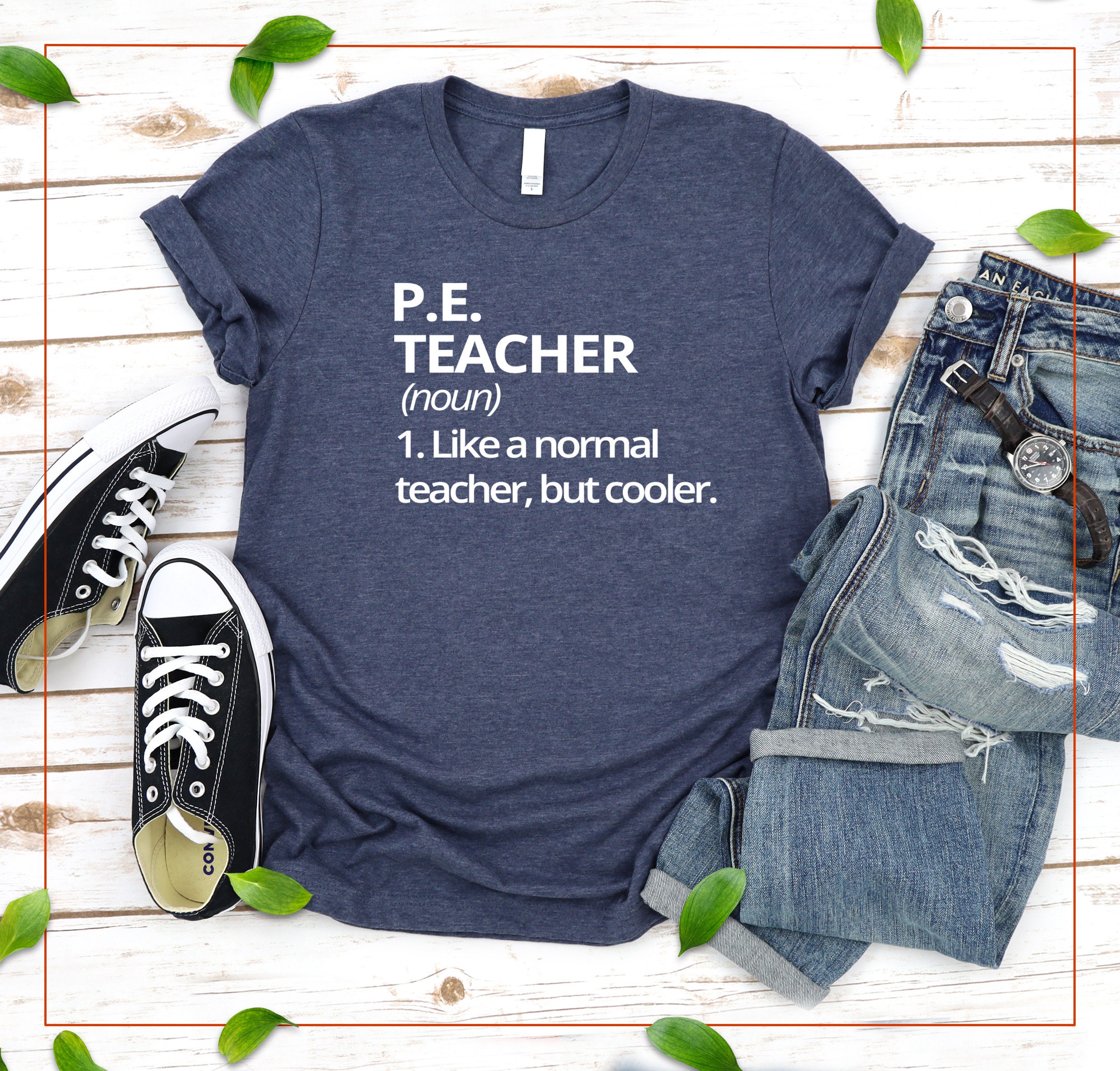 PE Teacher Definition Shirtpe Teacher Shirtpe Teacher Etsy