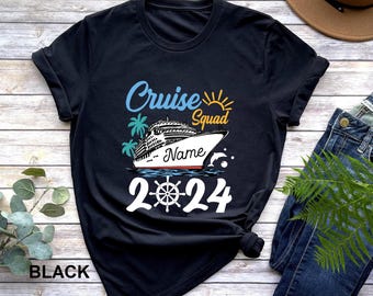 Custom Cruise Squad 2025 Shirt, Family Matching Vacation Shirt, Custom Cruise Squad Group Shirts, Family Cruise Shirt, Birthday Cruise Shirt