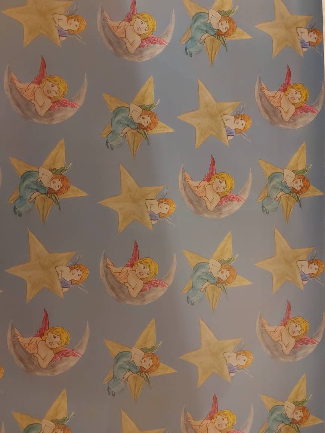 Angel Christmas Wrapping Paper 