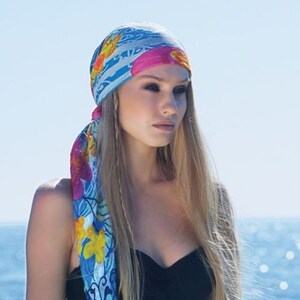 Scarf for woman 100% viscose All seasons scarf Gift for her Unique design Natural product