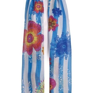 Scarf for woman 100% viscose All seasons scarf Gift for her Unique design Natural product
