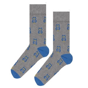 Men socks Owl socks Funny socks Unisex gift Cool socks Evil eye socks Gift for him Gift for her Kid&#39;s gift Love socks Unique socks