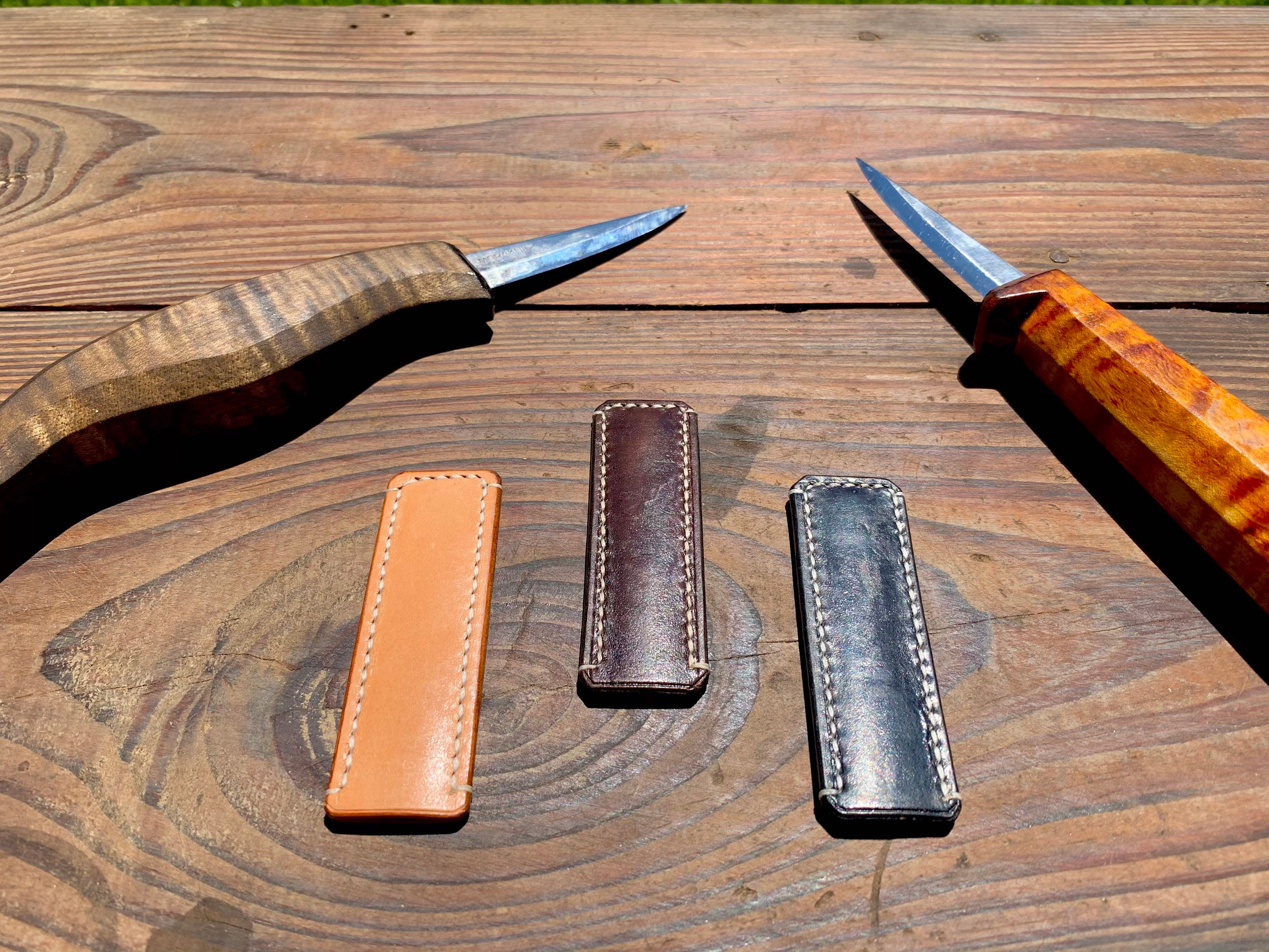 Leather Sheath for Mora 106 V2 wood carving knife sheath for Etsy