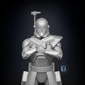Clone Capitan Rex - Star Wars - Statue - 1/6 scale - 3d printed