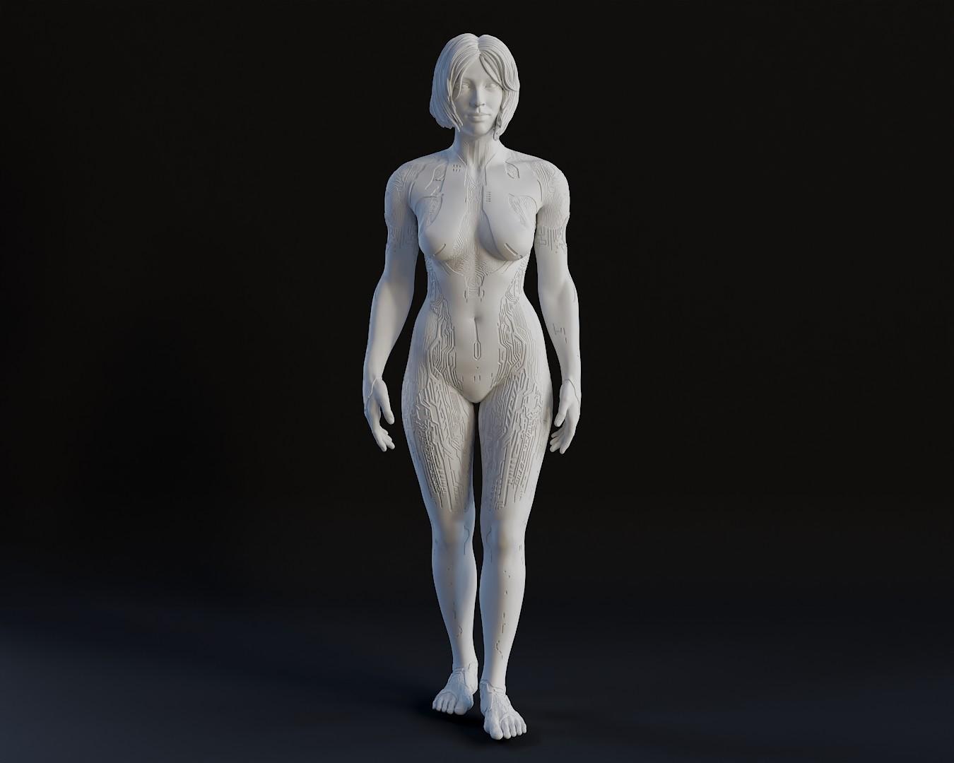 Cortana Figure Halo - Etsy Cortana Figure Halo - Etsy