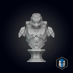 Master Chief - Bust - Halo - 3d printed