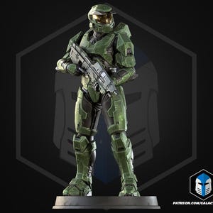 Master Chief CE - Halo - Campagnet Evolved - Maßstab 1:6 - 3D gedruckt