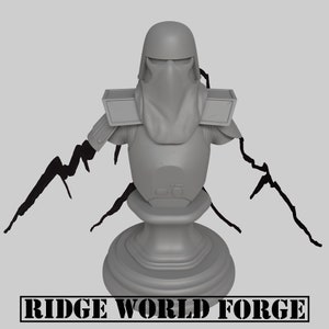 Galactic Marine - Clone Wars - Bust - Star Wars - 3d printed
