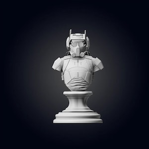 Tech - &quot;The Bad Batch&quot; - Bust - Star Wars - 3d printed