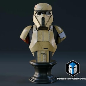 Shore trooper - Buste - Star Wars - Imprimé en 3D