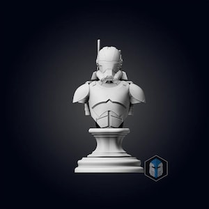 Echo - &quot;The Bad Batch&quot; - Bust - Star Wars - 3d printed