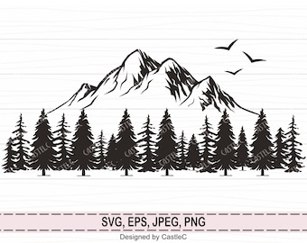 Free Free Mountain Pine Svg 41 SVG PNG EPS DXF File