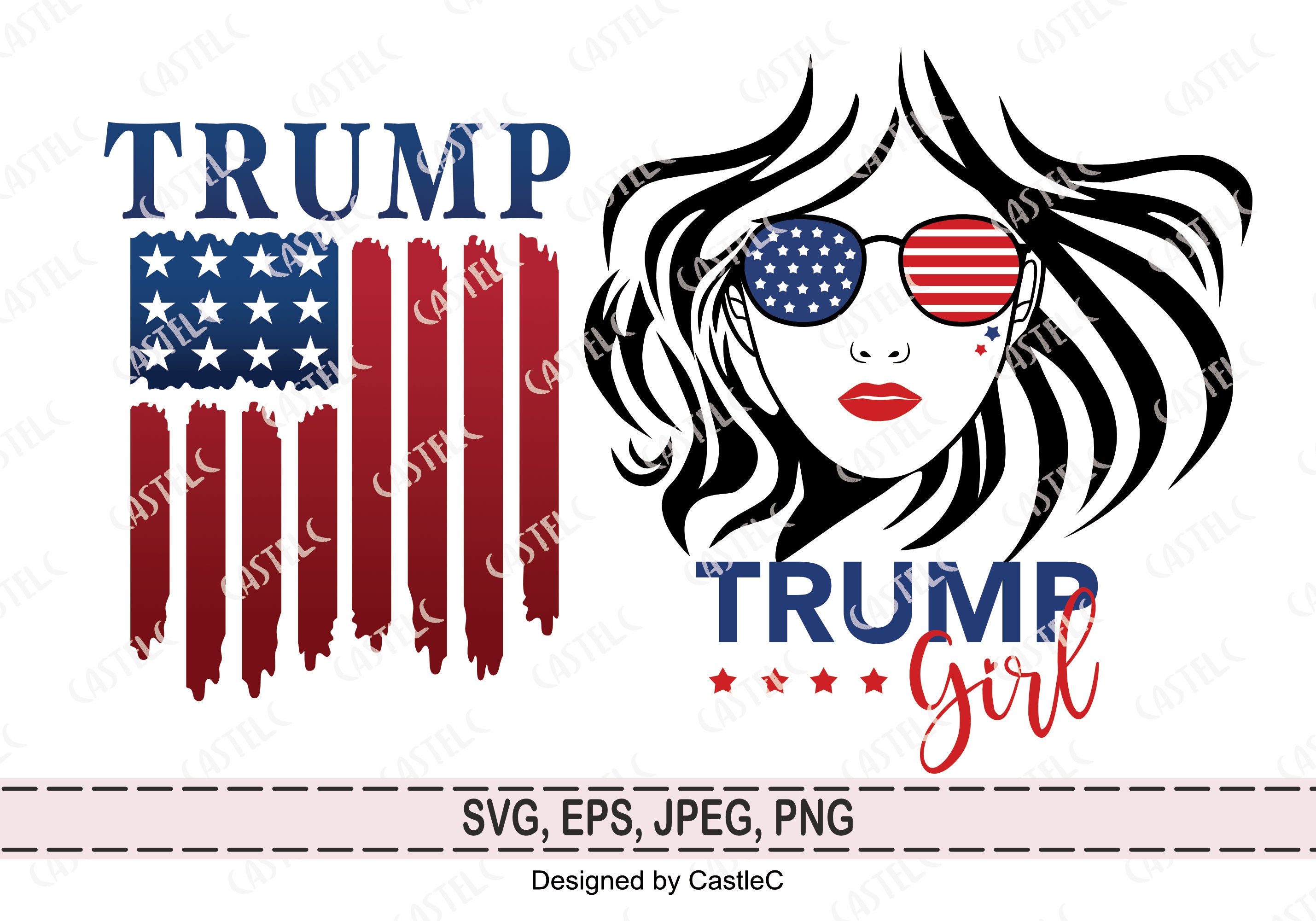 Trump 24 Take America Back Svg Trump Girl Svg Trump Etsy