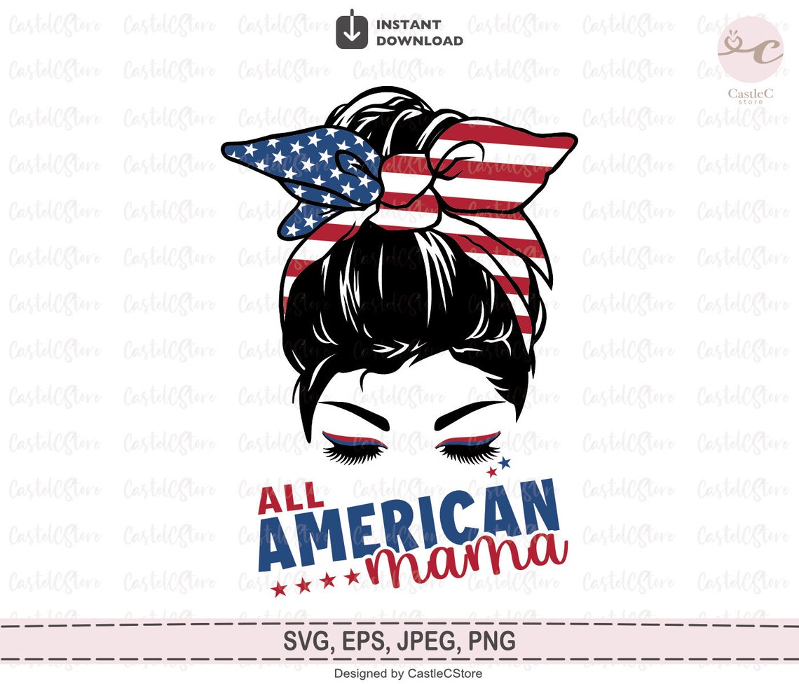 Free Free American Mom Svg 281 SVG PNG EPS DXF File