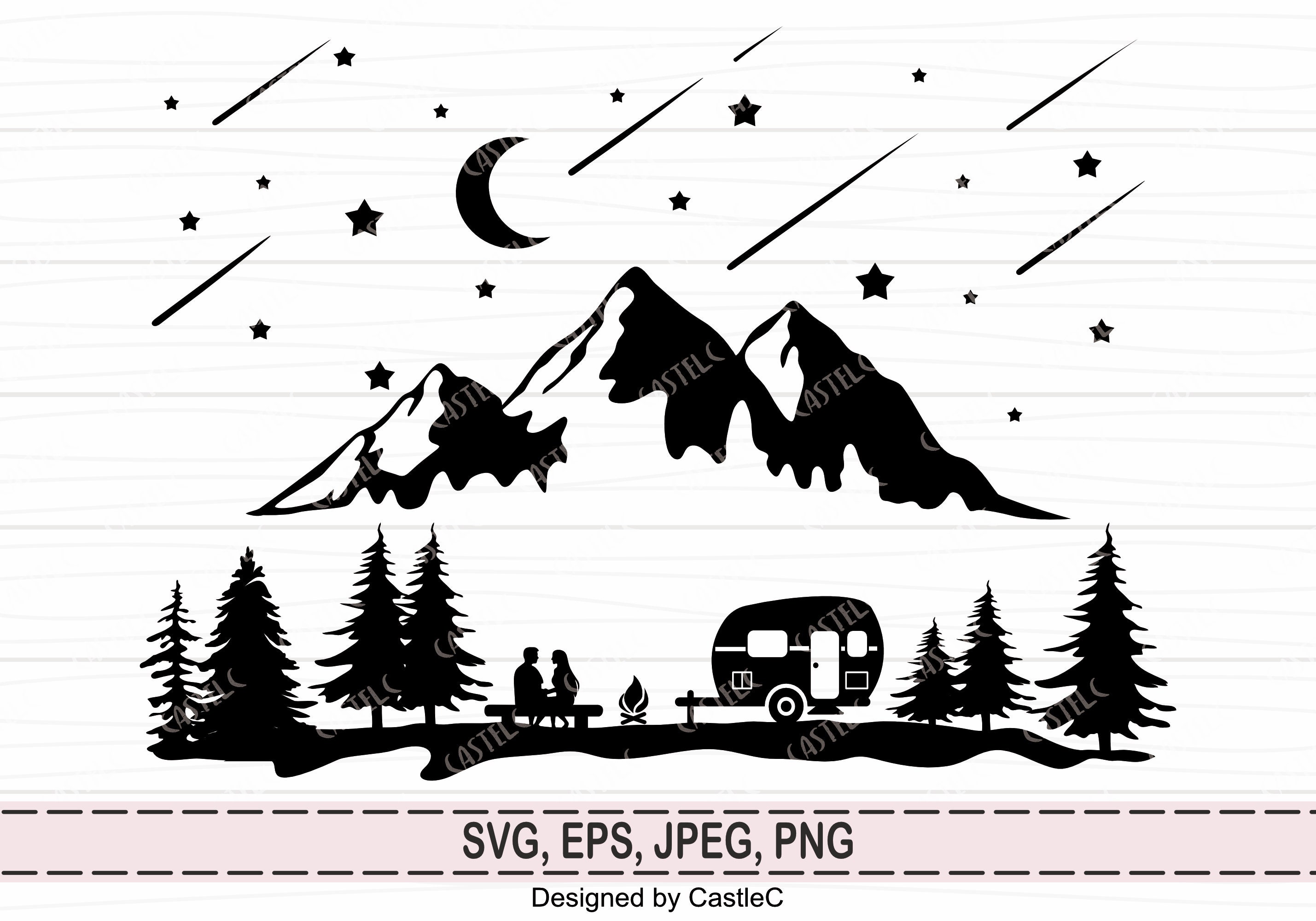 Free Free 83 Mountain Tree Svg SVG PNG EPS DXF File