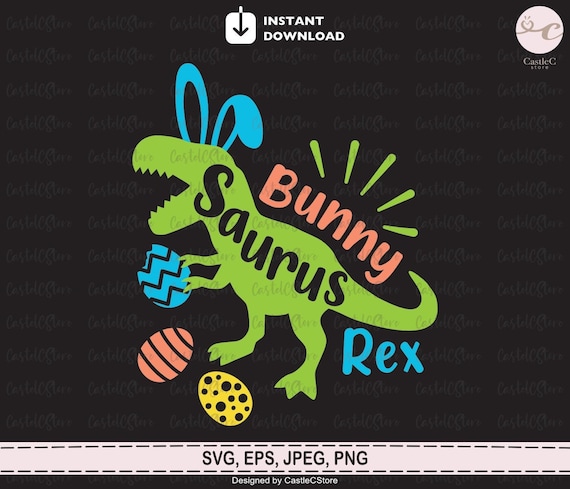 Bunnysaurus Easter Bunny Dinosaur Trex T Shirt Bunnysaurus Easter Bunny Dinosaur Trex T Shirt