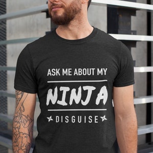 Ask Me About My Ninja Disguise Svg, Ninja Face Mask Svg, Ninja Birthday ...