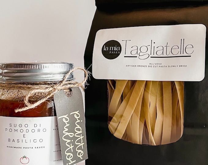 Geburtstagspaket - Lehrergeschenk - Pasta-Geschenkbox - Maklerabschlussgeschenk - Dankeschön-Geschenkbox - Kochset - Artisan Pasta