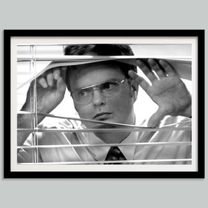 Homazing The Office Gifts - Dwight Schrute Poster with Frame 8x10 - Funny  Wall Art for Office, Apartment
