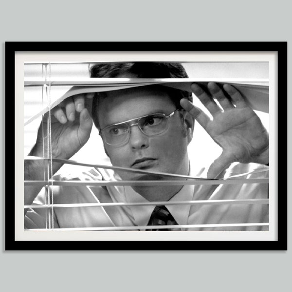 The Office TV Show Poster, Dwight Schrute Print, Funny Movie Poster, Funny Office Decor, The Office Print, Trendy Wall Art, Digital Download