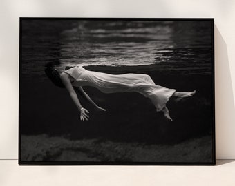 Lady in Water 1947 H Photo Print, Weeki Wachee Spring, Florida