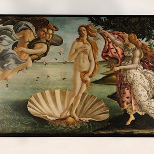 The Birth Of Venus Print, Sandro Botticelli, Portrait Of A Woman, Antique Religious Paintings, Digital Art Prints, Printable Wall Art, Decor