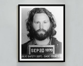 Mugshot Poster, Black and White, Celebrity Mugshot, Vintage Photo, Mugshot Print, Civil Rights Poster, Mugshot Canvas, Mugshots, Wall Art