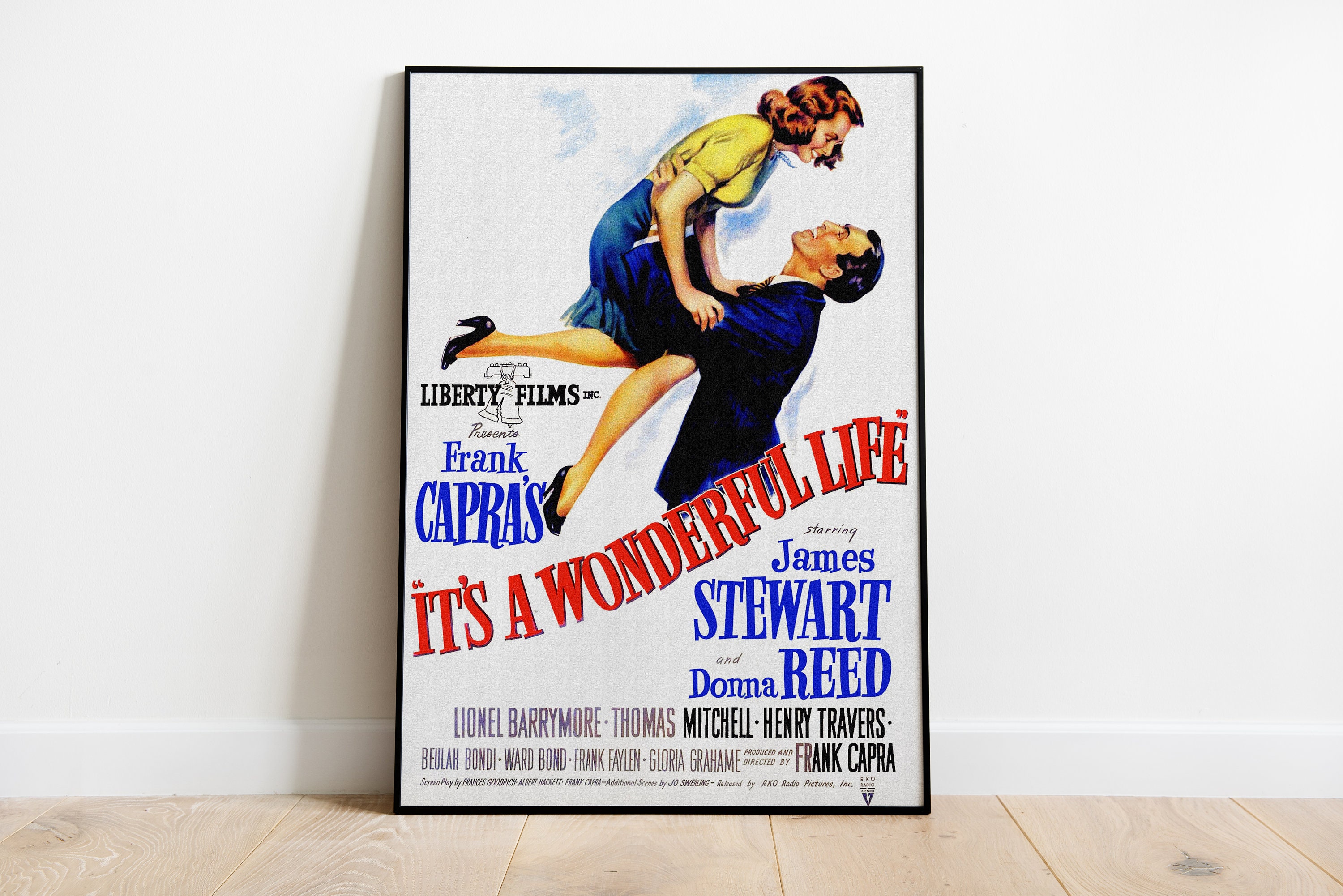 Its a Wonderful Life Poster Movie Poster Vintage Movie Etsy