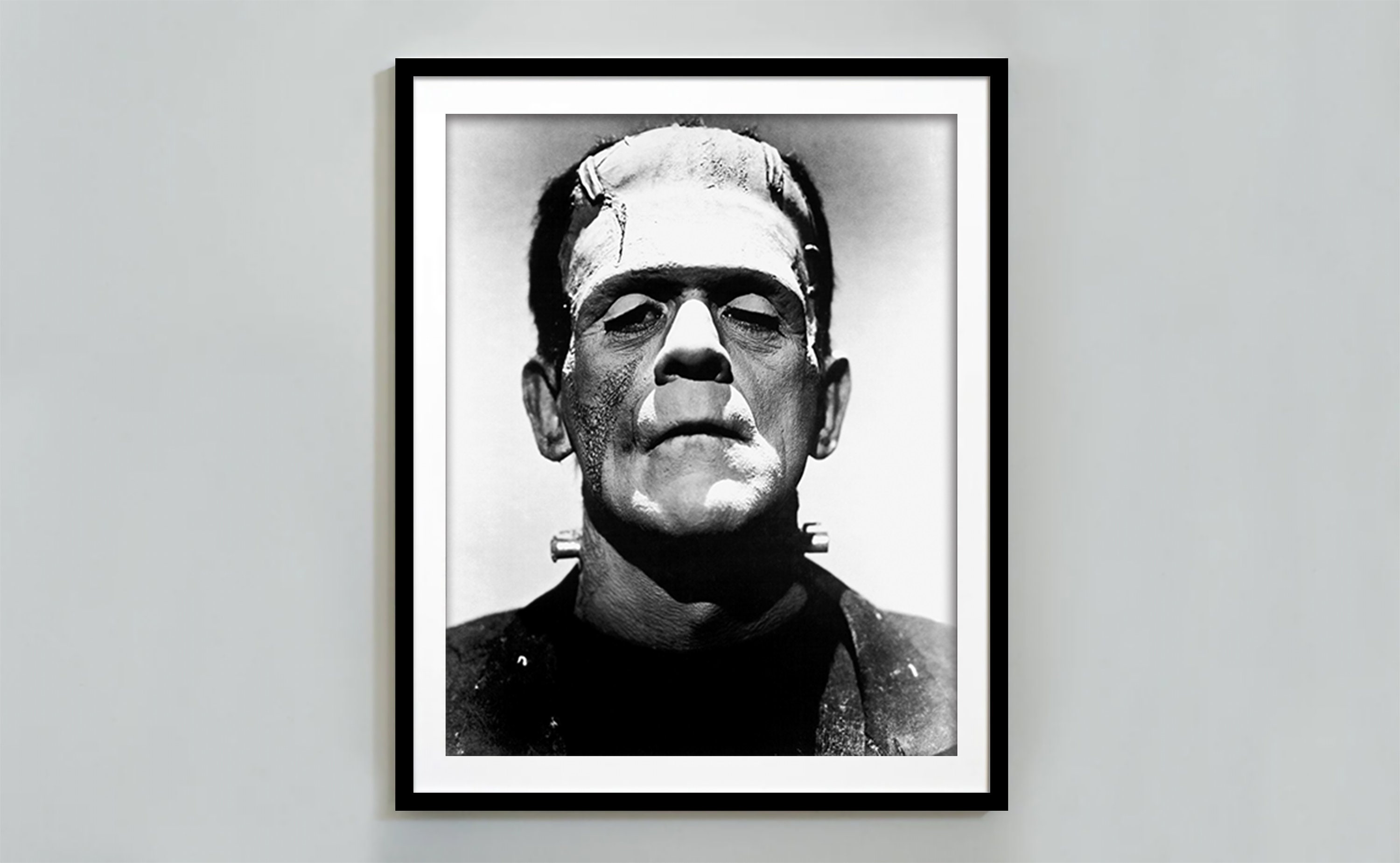 Frankenstein Movie Poster, 1931, Old Hollywood Decor, Horror Movie Poster, Frankenstein Art Print, Monster Print, Halloween Wall Art Decor