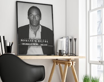 Mugshot Poster, Black and White, Celebrity Mugshot, Vintage Photo, Mugshot Print, Civil Rights Poster, Mugshot Canvas, Mugshots, Wall Art