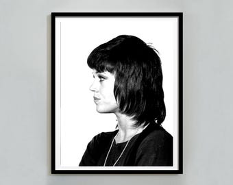 Celebrity Mugshot, Large Print Wall Decor, Canvas Print Mugshot Poster, Museum Quality Photography Poster, Vintage Mugshot, Digital Download